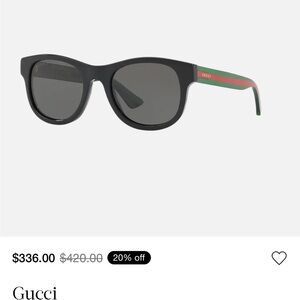 Gucci Black Sunglasses